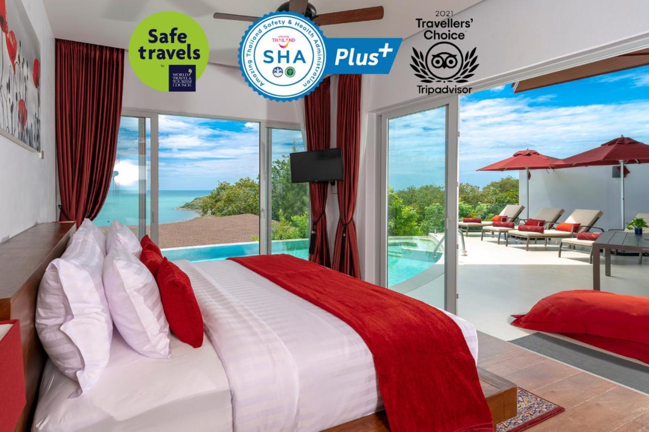 Eranda Pool Spa Villa, Chaweng Koh Samui- Sha Extra Plus Exteriör bild
